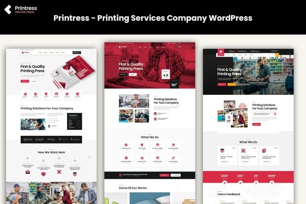 Printress - Printing Services Company Theme 1.0