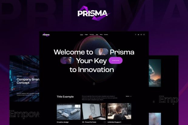 Prisma - Digital Startup & App WordPress Theme + AI 1.5.0