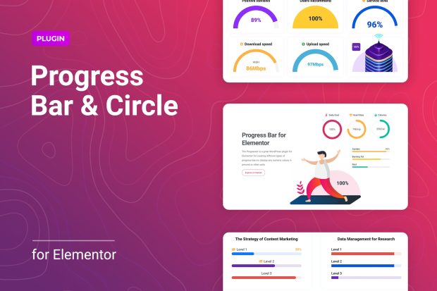 Progress Bar and Progress Circle for Elementor 1.0.4