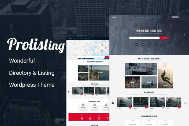 Prolisting - Directory Listing WordPress Theme 1.35