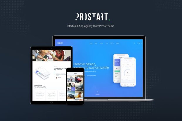 Prostart - Startup & Corporate WordPress Theme 1.1.5