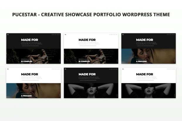 Pucestar - Creative Showcase Portfolio Theme 1.0