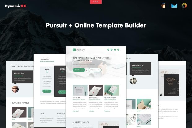 Pursuit - Responsive Marketing / Business Email