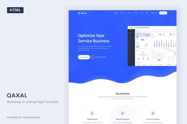 Qexal - Bootstrap 5 Landing Page Template