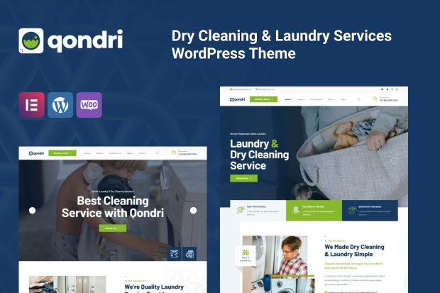 Qondri - Dry Cleaning & Laundry Services Theme 1.2.4