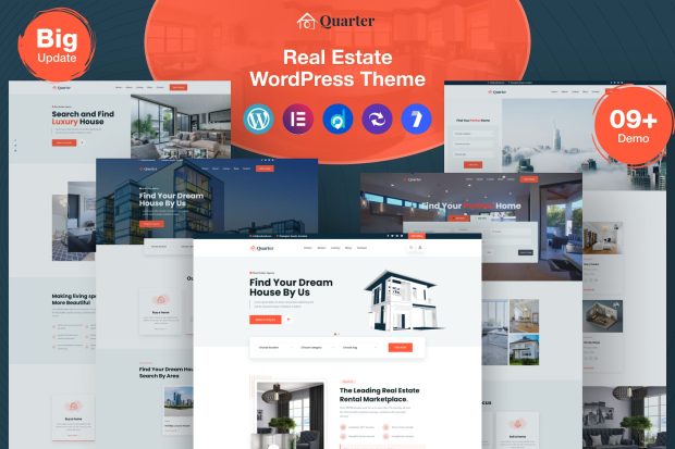 Quarter - Real Estate WordPress Theme 2.0.2