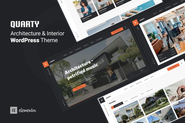 Quarty - Architecture Elementor WordPress Theme 1.4.1