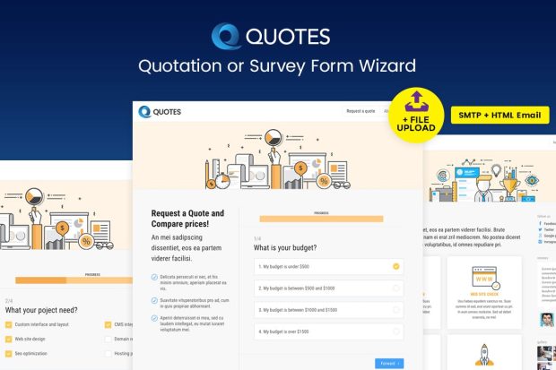 Quote - Quotation or Survey Form Wizard