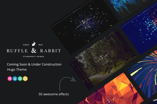 Rabbit - Coming Soon Hugo Theme