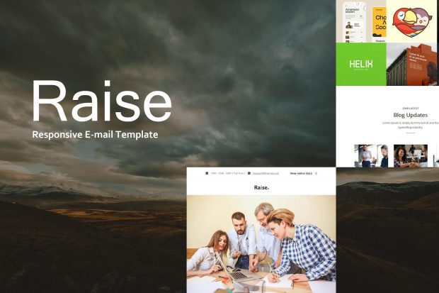 Raise Mail - Responsive E-mail Template