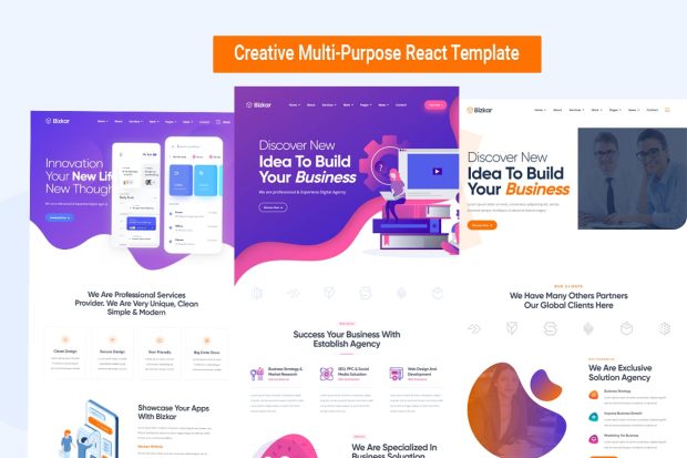 React - Creative Multi-Purpose React Template