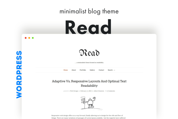 Read WP - Minimalist WordPress Blog Theme 4.6.3