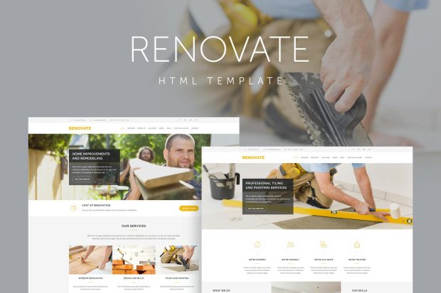 Renovate - Construction Renovation Template