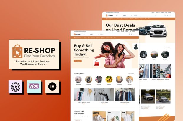 ReShop - ReCommerce & Second Hand Theme 1.1