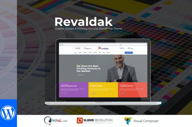 Revaldak - Printing Services WordPress Theme 3.0