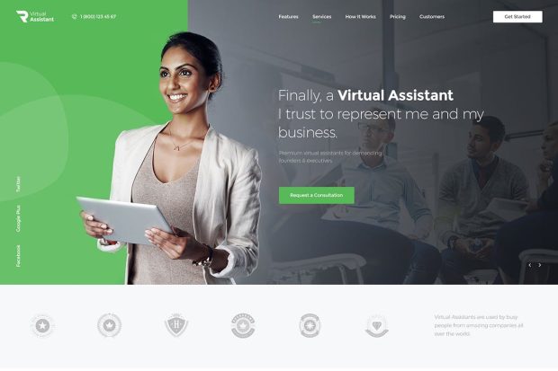 Revirta - Virtual Assistant WordPress Theme 2.8.0