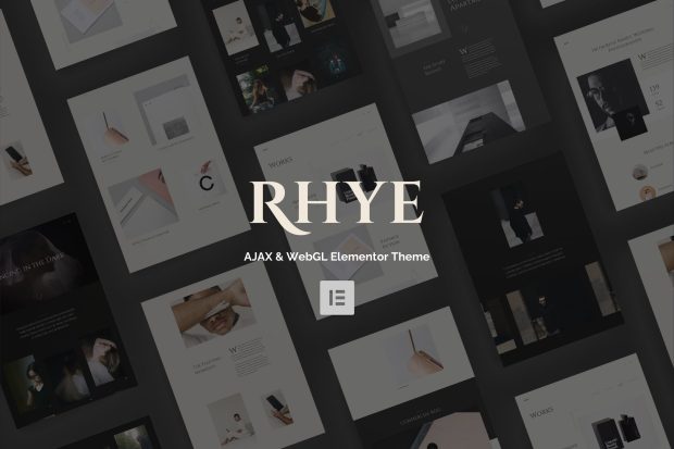 Rhye - Creative AJAX Elementor Theme 3.6.5