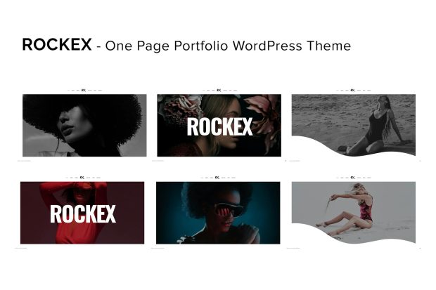 Rockex - One Page Portfolio WordPress Theme 1.0