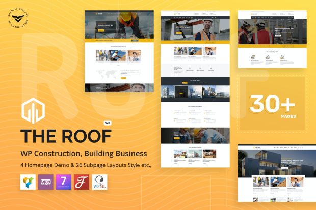 Roof - Construction, Building WordPress Theme 2.5.4