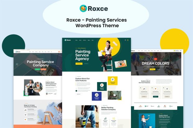 Roxce - Painting Services WordPress Theme 1.1.6