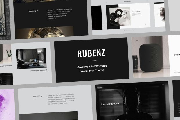 Rubenz – Creative AJAX Elementor Theme 2.9.1