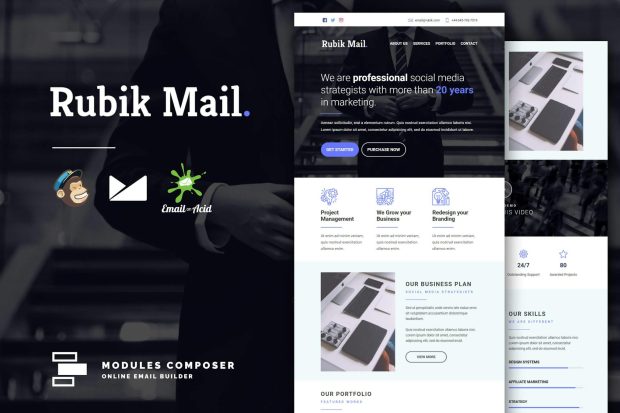 Rubik - Agency & Startup Responsive Email