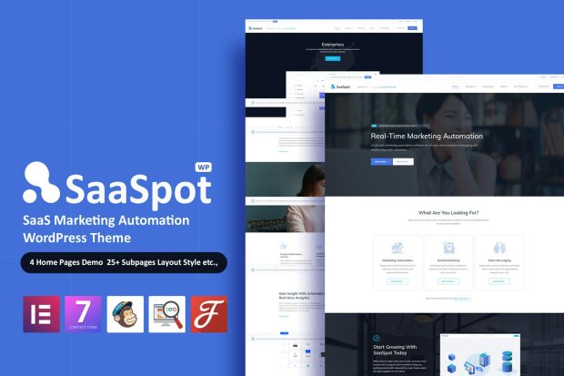 SaaSpot - SaaS Marketing Automation Theme 1.9.0