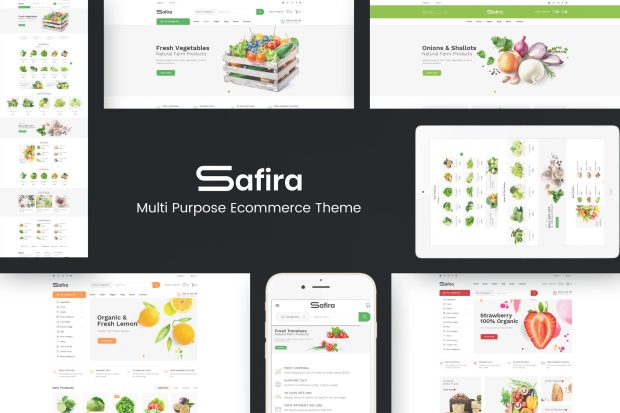 Safira - Food & Organic WordPress Theme 1.1.1