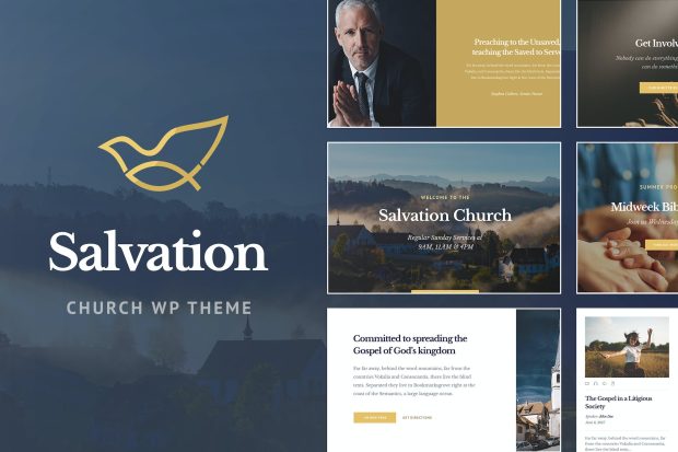 Salvation - Church & Religion WP Theme 1.1.8