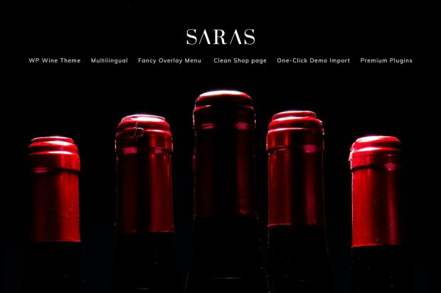 Saras - Wine WordPress Theme 1.8