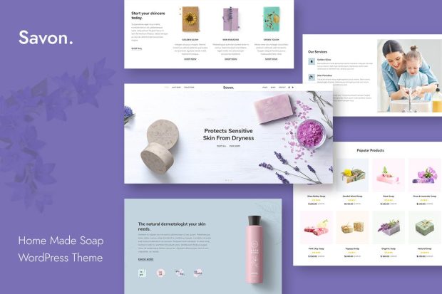 Savon - Handmade, Organic Shop WordPress Theme 1.6