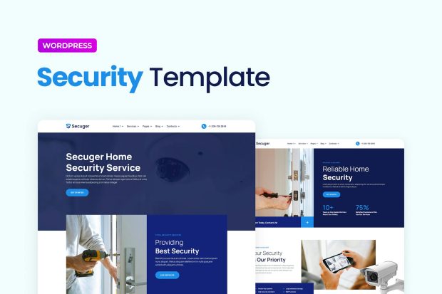 Secuger – Home Security Elementor Pro Template Kit