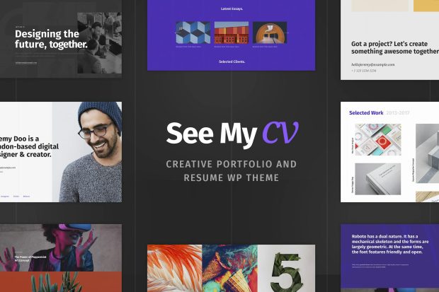 See My CV - Resume WordPress Theme 1.1.7