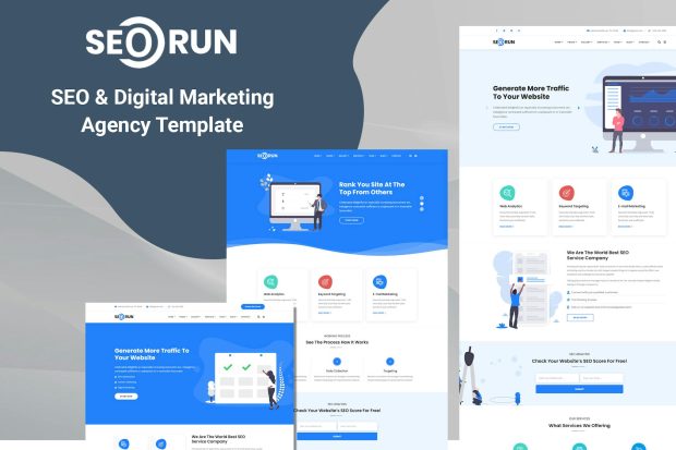 Seorun - SEO & Digital Marketing Agency Template