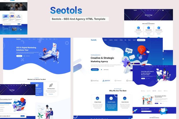 Seotols - SEO And Agency HTML Template