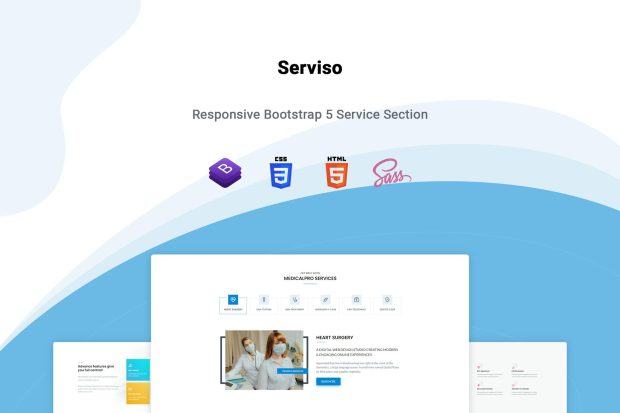 Serviso - Creative Service Section Template