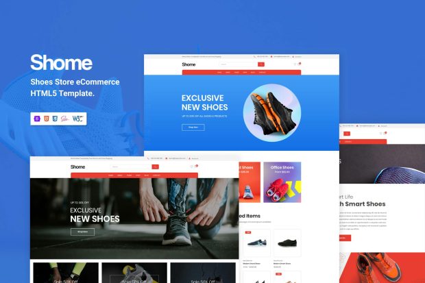 Shome - Shoes eCommerce Website Template