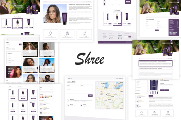 Shree - eCommerce multipurpose psd template