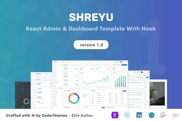 Shreyu - React Admin & Dashboard Template