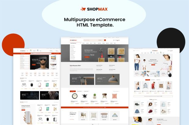 Shupmax - Multipurpose eCommerce HTML Template