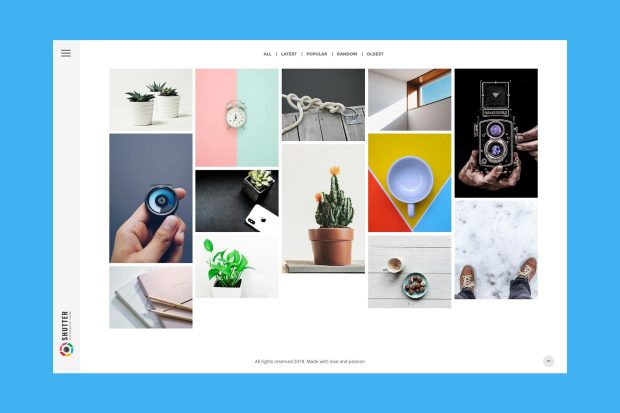 Shutter - Photography HTML5 Template