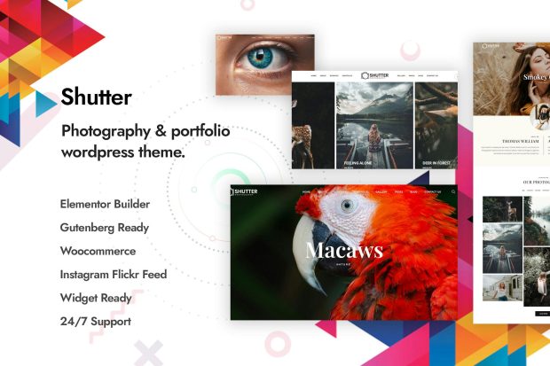 Shutter - Photography WordPress Theme 2.9.5