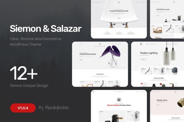 Siemon & Salazar - Clean, Minimal WooCommerce Them 1.0.0