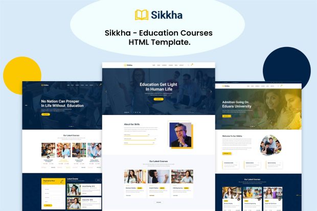 Sikkha - Education HTML Template