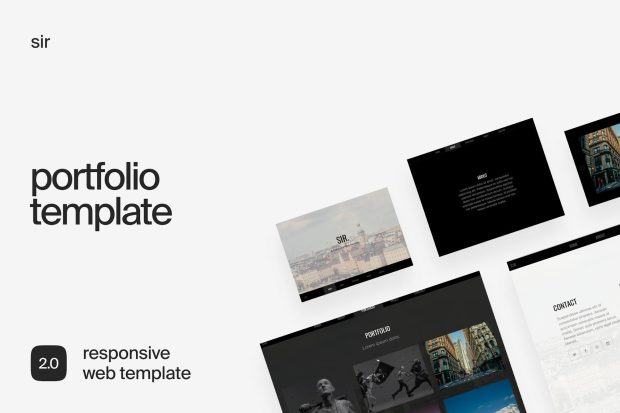 Sir | Responsive HTML Portfolio Template