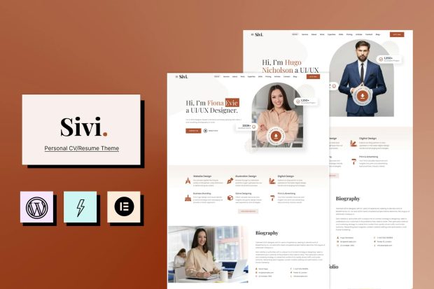 Sivi - Personal CV/Resume Theme 1.1