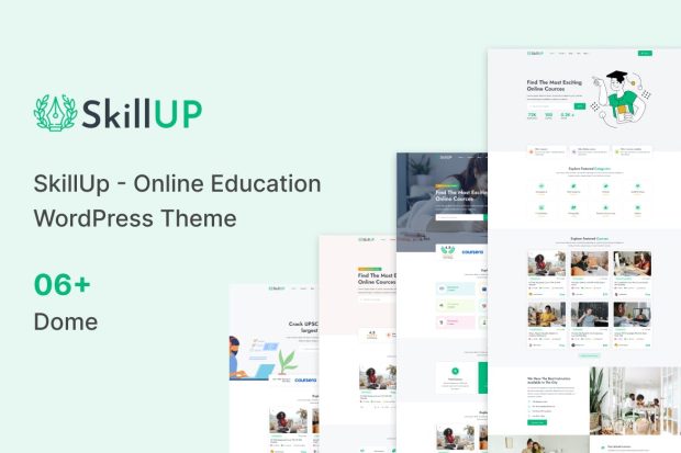 SkillUp - Online Education WordPress Theme 1.0.19