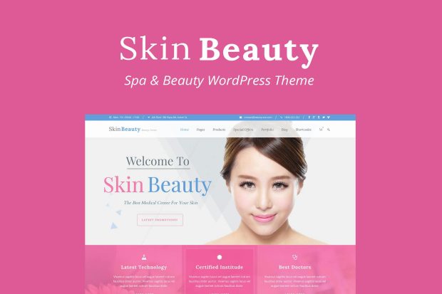 Skin Beauty - Beauty | Spa | Salon WordPress Theme 1.3.5