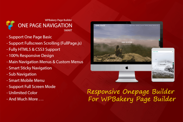 Smart One Page - Addon For WPBakery Page Builder 1.3.8