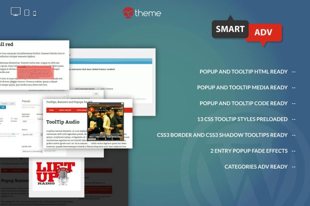 SmartADV - Tooltips, Banners and Popups for WP 1.0